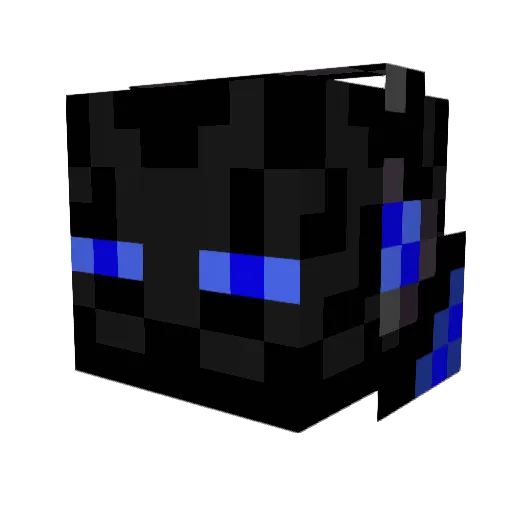 StreamySaturn32 Minecraft avatar head, 3D render