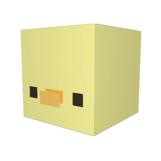 StreetdaddyAU Minecraft avatar head, 3D render