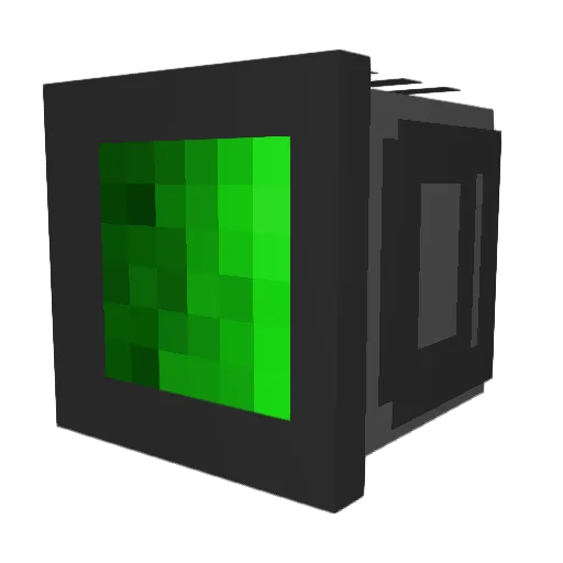 Stregliotto Minecraft avatar head, 3D render
