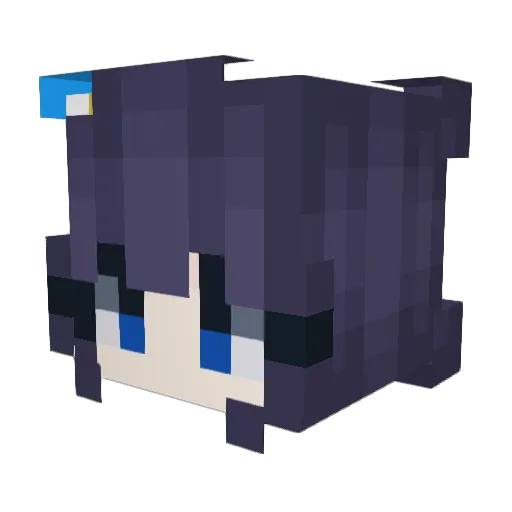 StrelitziaG2002 Minecraft avatar head, 3D render