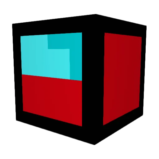 Strelucas Minecraft avatar head, 3D render