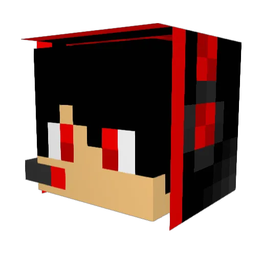 Strempy05 Minecraft avatar head, 3D render