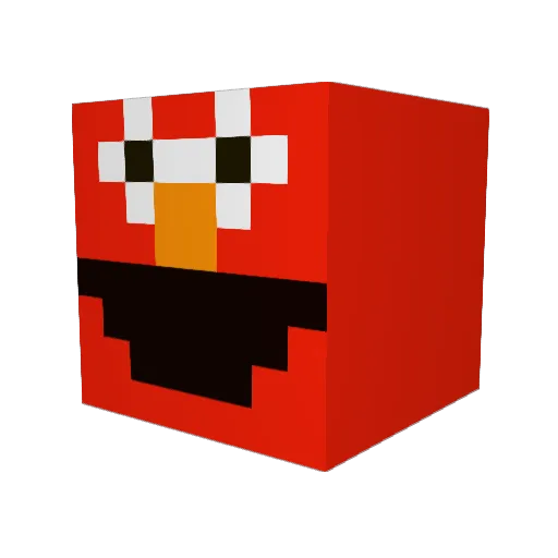Stretch5862 Minecraft avatar head, 3D render