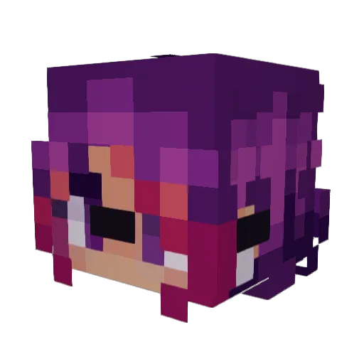 Minecraft-Avatar von Striaton: Kopf als 3D-Render