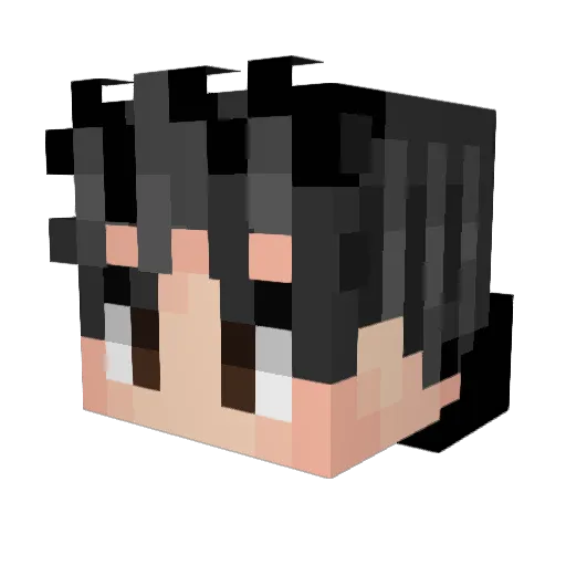 Strid3r89 Minecraft avatar head, 3D render