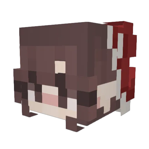StriderKTEZJ Minecraft avatar head, 3D render