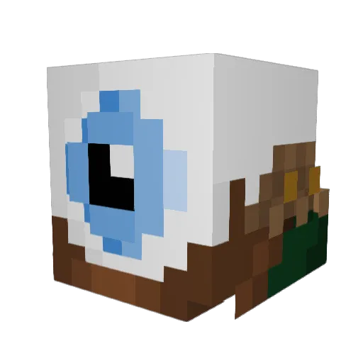 Strife_Harmony Minecraft avatar head, 3D render