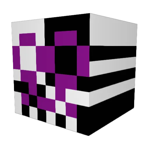 Strike20 Minecraft avatar head, 3D render