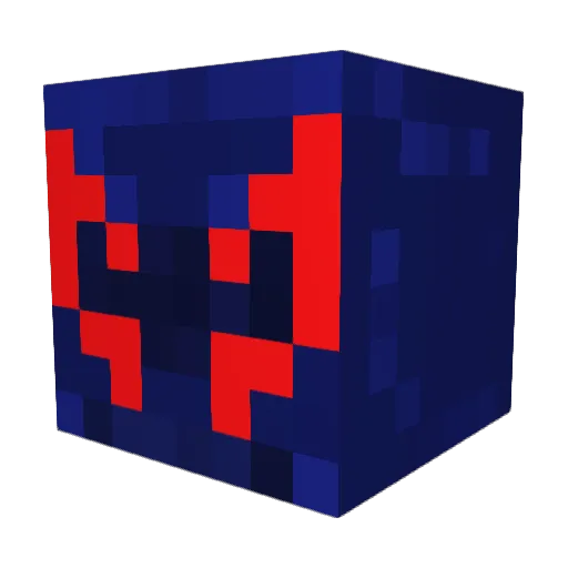 Strikefox24 Minecraft avatar head, 3D render