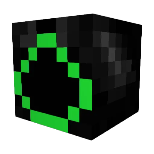 Strikehawker Minecraft avatar head, 3D render