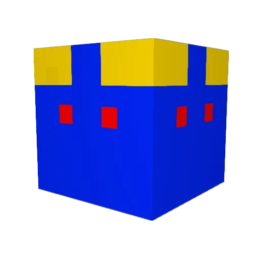 StrikeofHonor Minecraft avatar head, 3D render