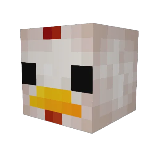 Striker0913 Minecraft avatar head, 3D render