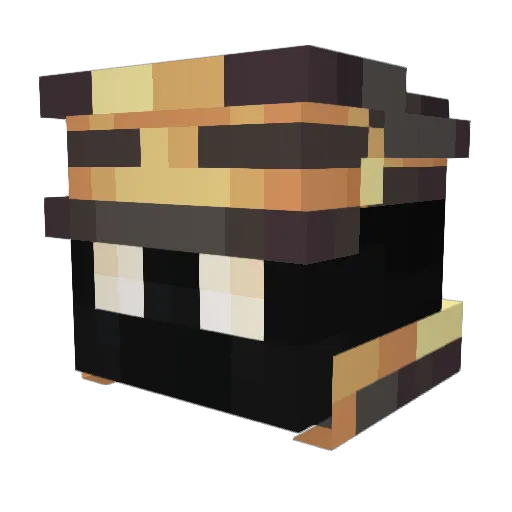 StrikerEureka07 Minecraft avatar head, 3D render