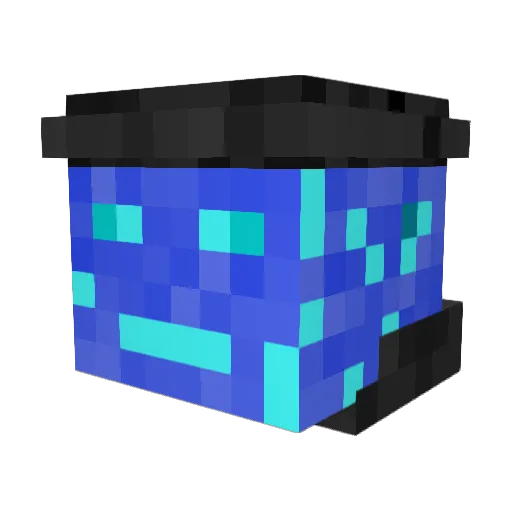 StrikerHeadshot Minecraft avatar head, 3D render