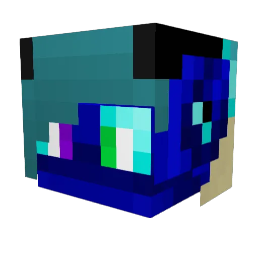 StrikerTheNardo Minecraft avatar head, 3D render