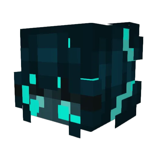 StrikerUnzu Minecraft avatar head, 3D render