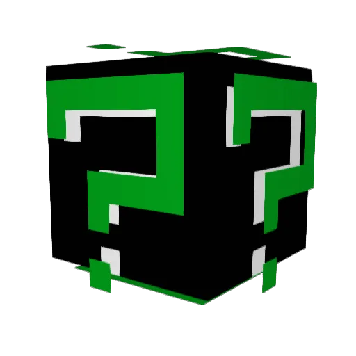 StringedName333 Minecraft avatar head, 3D render