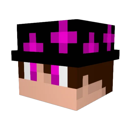 StringsDETECTOR Minecraft avatar head, 3D render