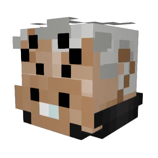 StringyAlan66 Minecraft avatar head, 3D render