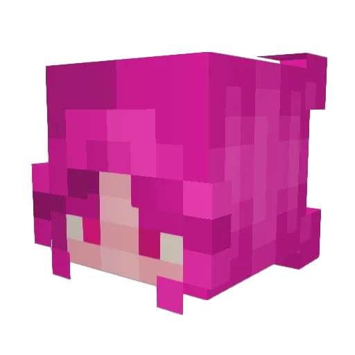 StripperBandit Minecraft avatar head, 3D render