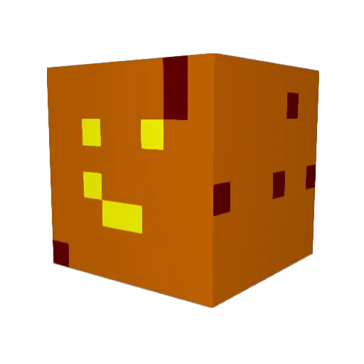 StromKeks Minecraft avatar head, 3D render
