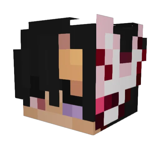 StromSTPD Minecraft avatar head, 3D render