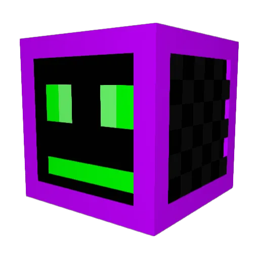 Strom_Cube Minecraft avatar head, 3D render