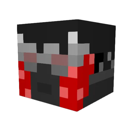 Strongbear12 Minecraft avatar head, 3D render