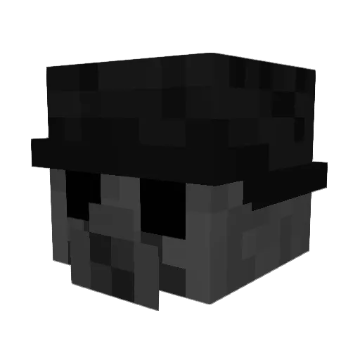 Strongets_noob Minecraft avatar head, 3D render