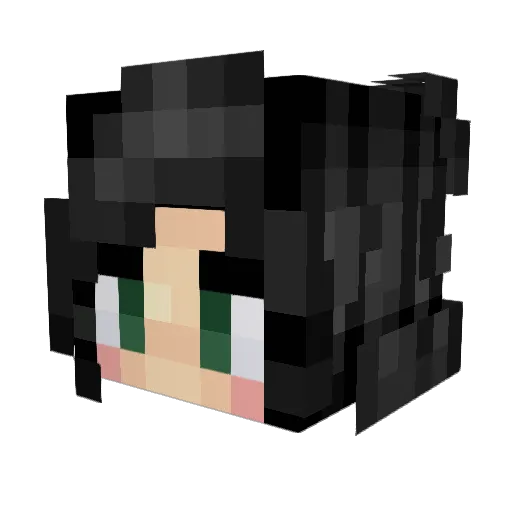 Strongwarrior2 Minecraft avatar head, 3D render