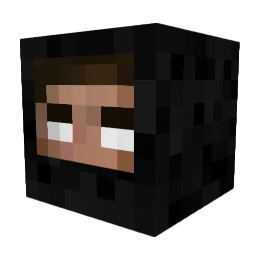 Stropzz Minecraft avatar head, 3D render