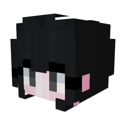 StructureHub Minecraft avatar head, 3D render