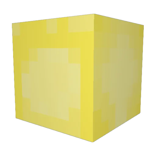 Struikie Minecraft avatar head, 3D render