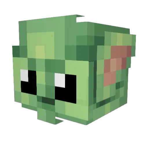 Strungweb571331 Minecraft avatar head, 3D render