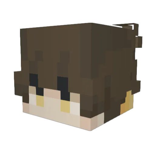 Strungyew4082 Minecraft avatar head, 3D render
