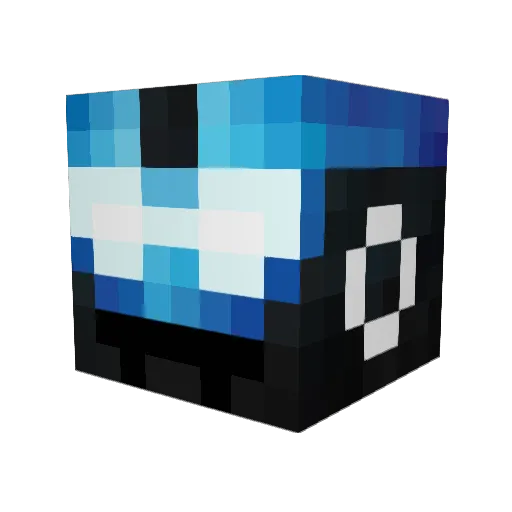 StrxightLxne Minecraft avatar head, 3D render