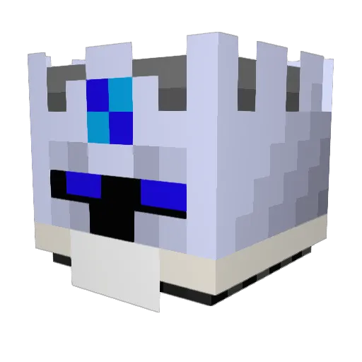 Stryker1498 Minecraft avatar head, 3D render