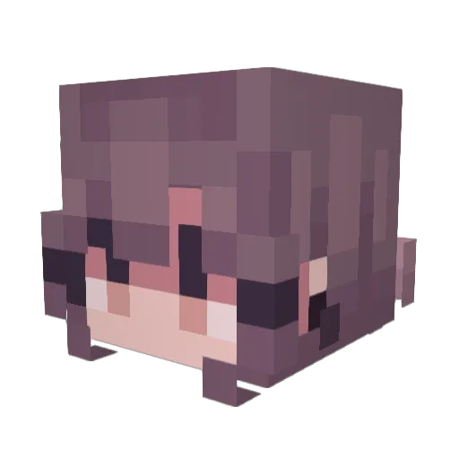 StryxTyto Minecraft avatar head, 3D render
