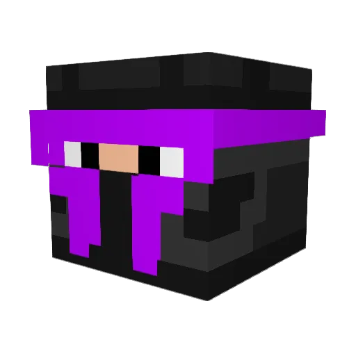 Strz_xd Minecraft avatar head, 3D render