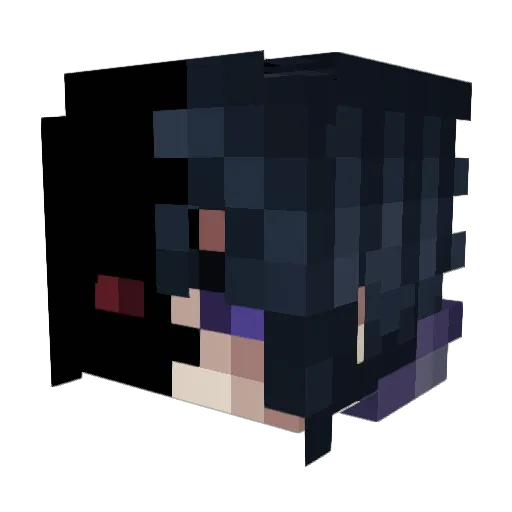 StsohG Minecraft avatar head, 3D render