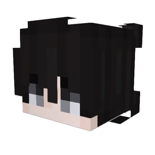 SttarG Minecraft avatar head, 3D render