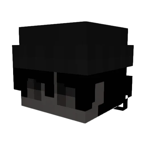 Stteevve Minecraft avatar head, 3D render