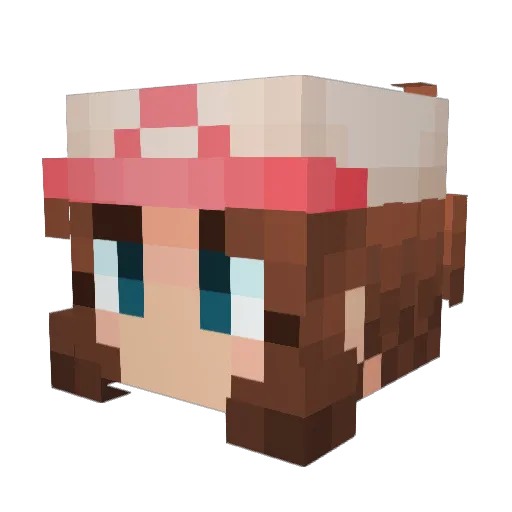 StuGLyfe Minecraft avatar head, 3D render