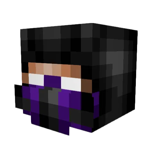 Stubbe81 Minecraft avatar head, 3D render