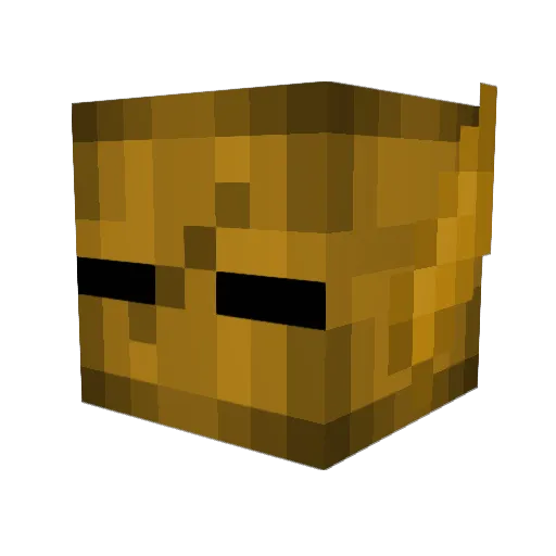 StubbyYT Minecraft avatar head, 3D render