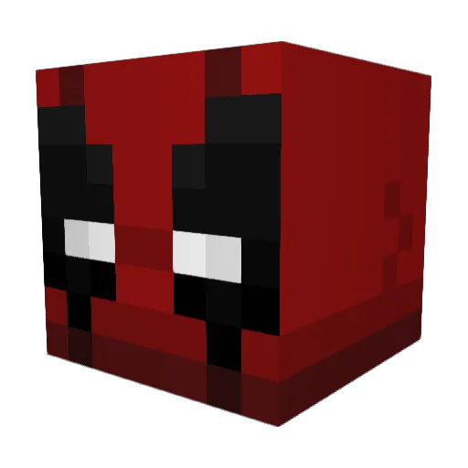 StudioGCrafter Minecraft avatar head, 3D render