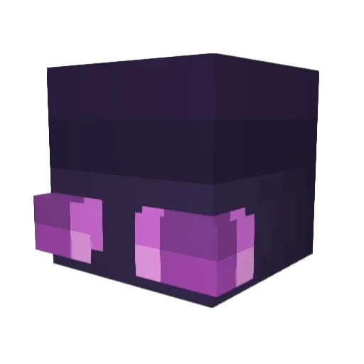Stuffic Minecraft avatar head, 3D render