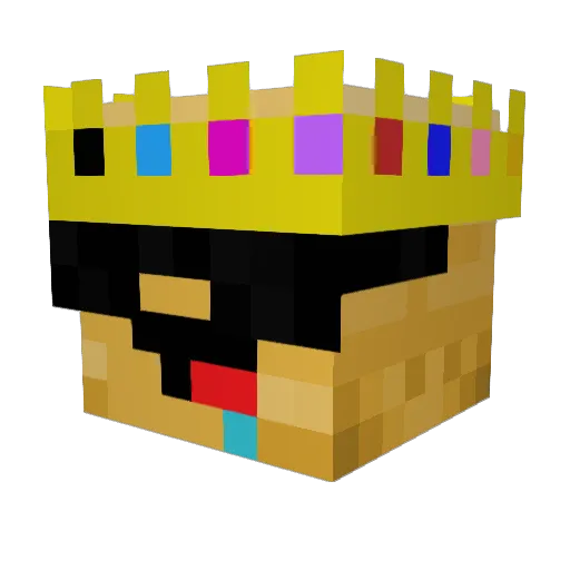 Stufy1123 Minecraft avatar head, 3D render