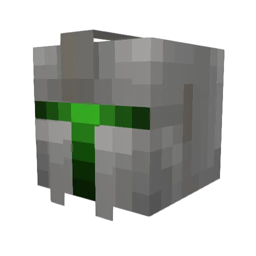 Stukes864 Minecraft avatar head, 3D render