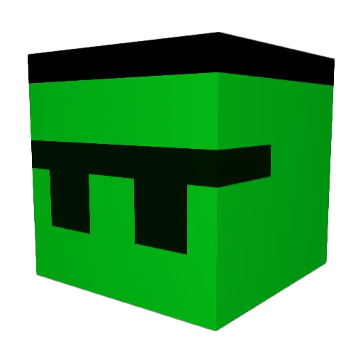 Stunk333 Minecraft avatar head, 3D render